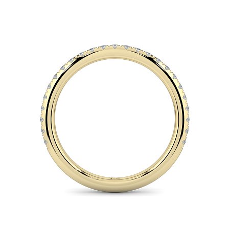 Rene Straight Claw Set Wedding Ring