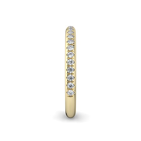 Rene Straight Claw Set Wedding Ring