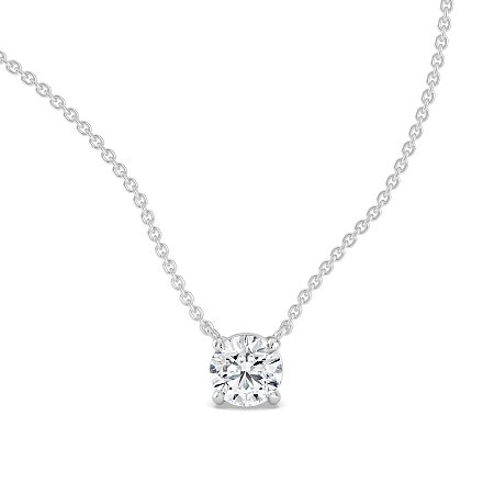 Necklace with Lab Grown Diamond 0.35cts