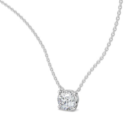 Necklace with Lab Grown Diamond 0.35cts