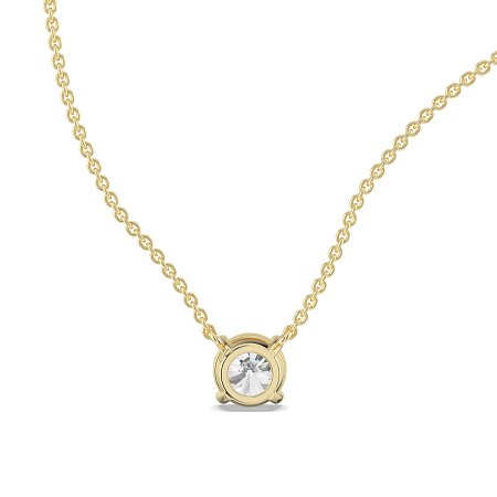 Necklace with Lab Grown Diamond 0.35cts