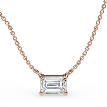 Pendant with Attached Chain