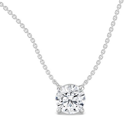 Necklace with Lab Grown Diamond 1.58cts