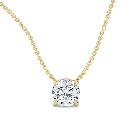 Pendant with Attached Chain