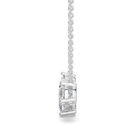 Trilogy Pendant with attached chain
