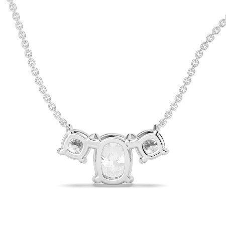 Trilogy Pendant with attached chain