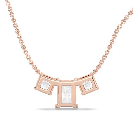 Trilogy Pendant with attached chain