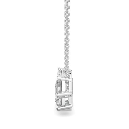 Trilogy Pendant with attached chain