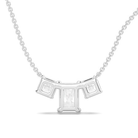 Trilogy Pendant with attached chain