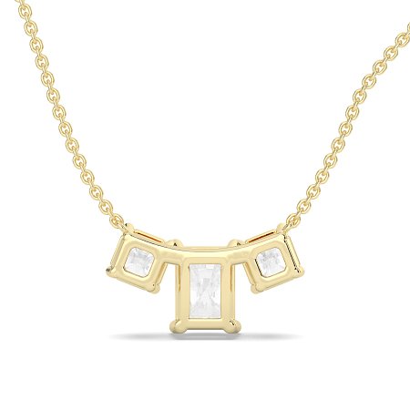 Trilogy Pendant with attached chain