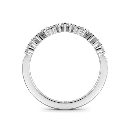 GSD Marquise Round Wedding Ring