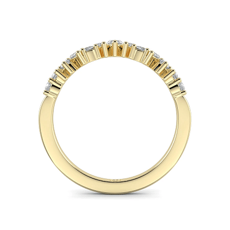 Marquise Wedding Ring with Natural Diamonds 0.3ct Total Weight