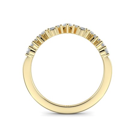 GSD Marquise Round Wedding Ring