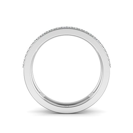 Split Double Band Wedding Ring