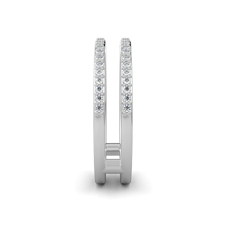 Split Double Band Wedding Ring