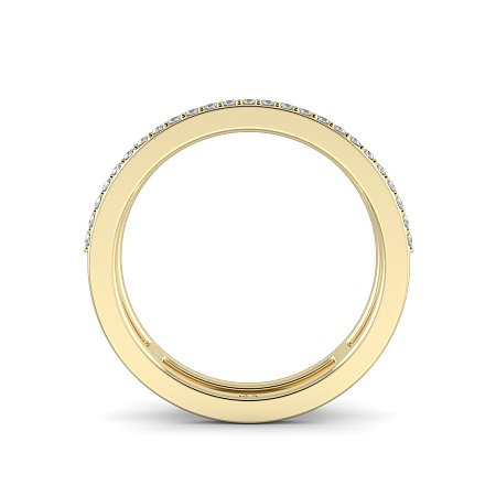Split Double Band Wedding Ring