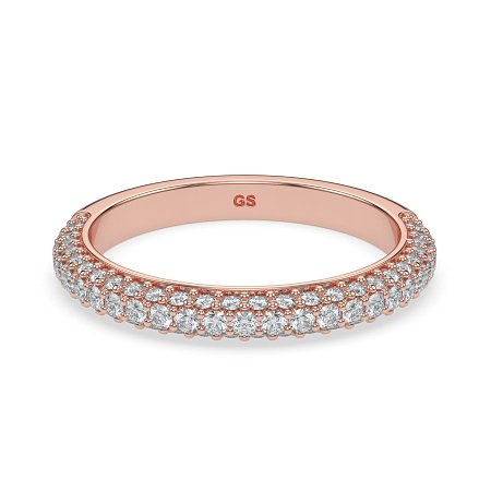 Pave Wedding Ring