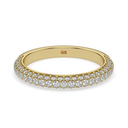 Pave Wedding Ring