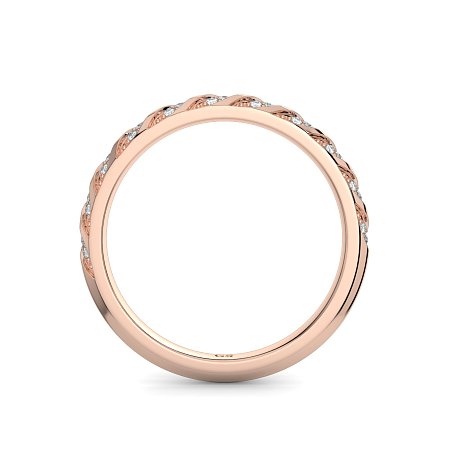 Angeli Twirling Diamond Wedding Ring