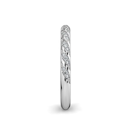 Angeli Twirling Diamond Wedding Ring