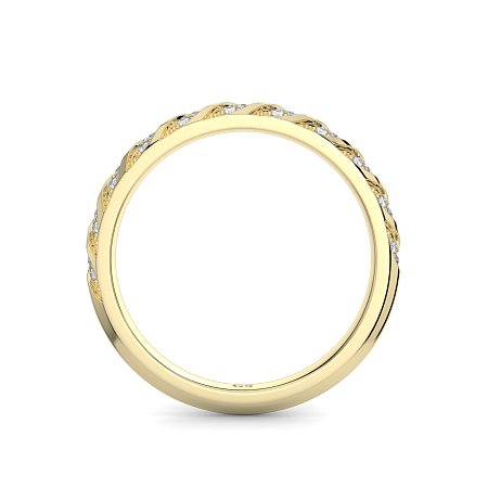 Angeli Twirling Diamond Wedding Ring