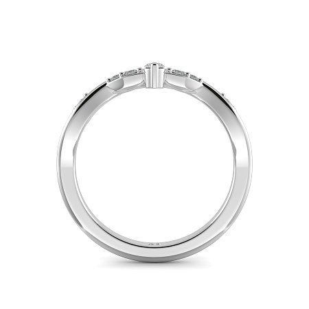 Leaf-Marqui Shaped Wedding Ring