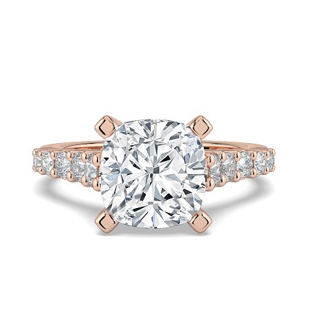 Dalia with Graduated Side Stones
