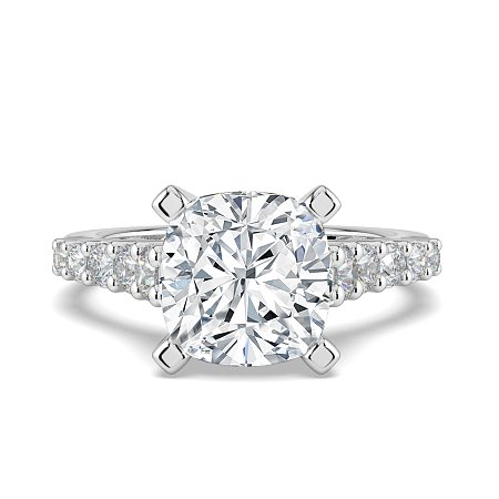 Dalia with Graduated Side Stones