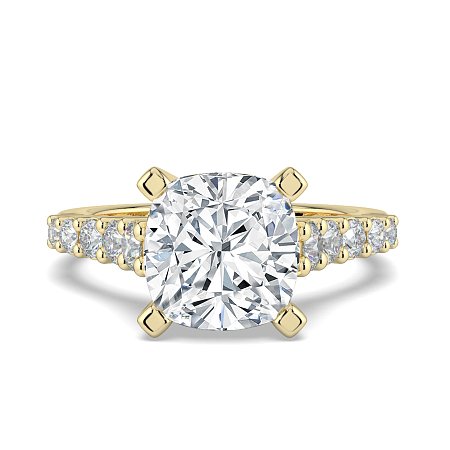 Dalia with Graduated Side Stones