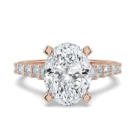 Dalia with Graduated Side Stones