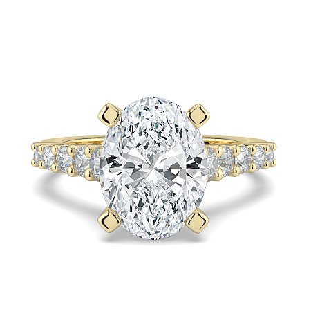 Dalia with Graduated Side Stones