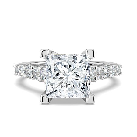 Dalia with Graduated Side Stones