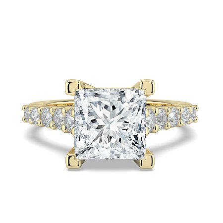 Dalia with Graduated Side Stones