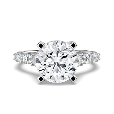 Dalia with Graduated Side Stones