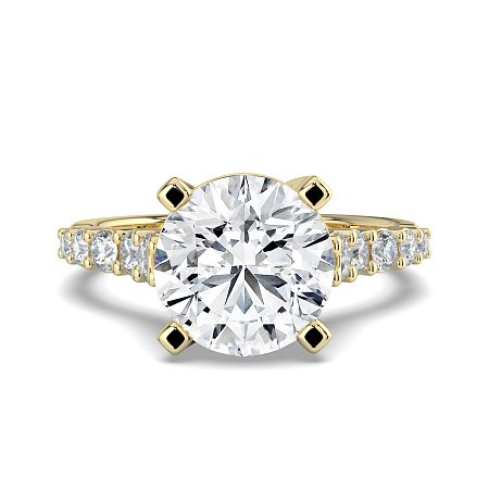 Dalia with Graduated Side Stones