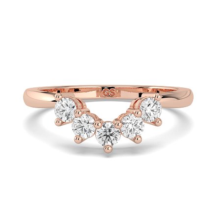 Claw Set Fitted Wedding Ring
