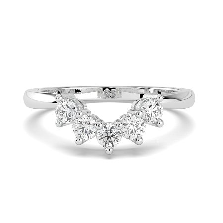 Claw Set Fitted Wedding Ring