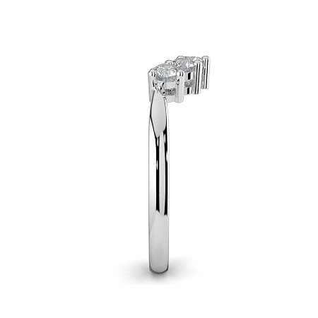 Claw Set Fitted Wedding Ring