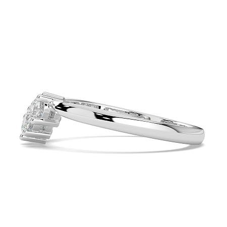 Fitted Natural Diamond Wedding Ring 0.26cts Total Weight