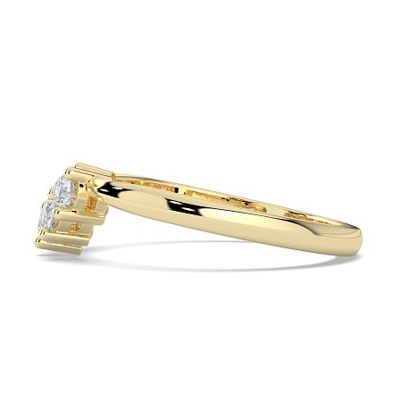 Claw Set Fitted Wedding Ring
