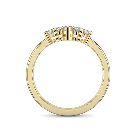 Claw Set Fitted Wedding Ring