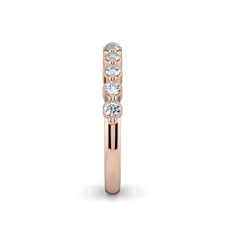 Cara Floating Diamond Wedding Ring