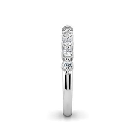 Cara Floating Diamond Wedding Ring