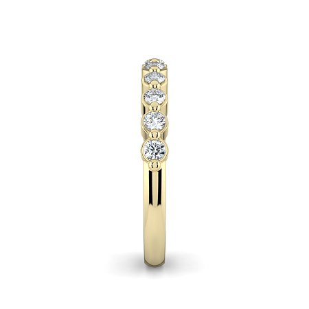 Cara Floating Diamond Wedding Ring
