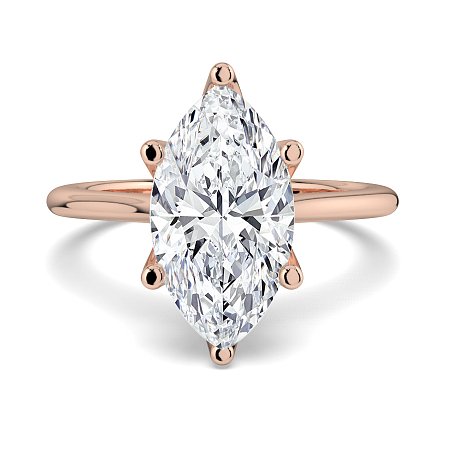 Tulip Cathedral Solitaire with 6 Claws