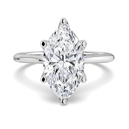 Tulip Cathedral Solitaire with 6 Claws