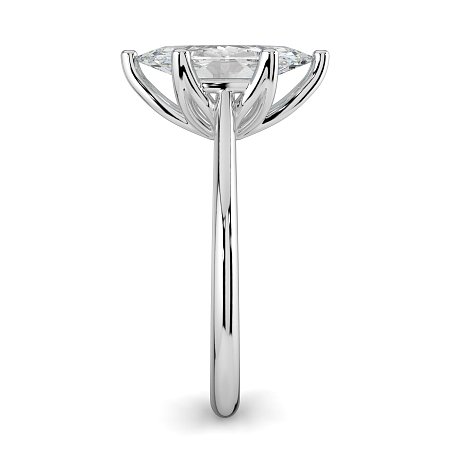 Tulip Cathedral Solitaire with 6 Claws