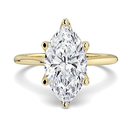 Tulip Cathedral Solitaire with 6 Claws