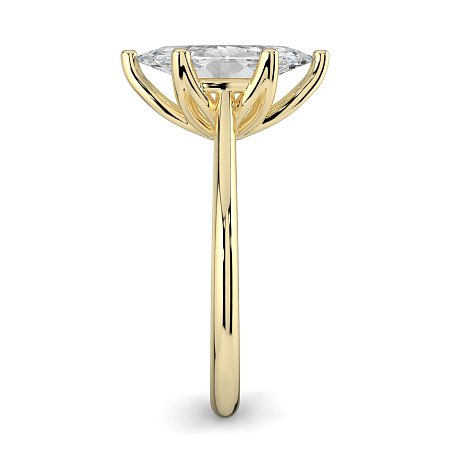 Tulip Cathedral Solitaire with 6 Claws