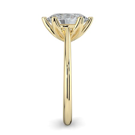 Tulip Cathedral Solitaire with 6 Claws